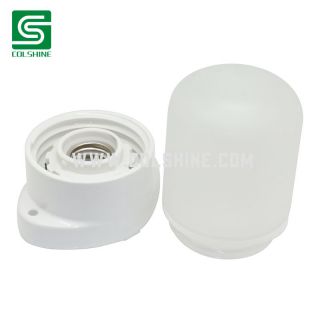 Rear-wired porcelain waterproof wall lamp and bathroom lights